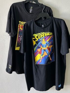 ✨ AMAZING DC COMICS GRAPHIC TEE BUNDLE - LOT OF 2 ✨2XL